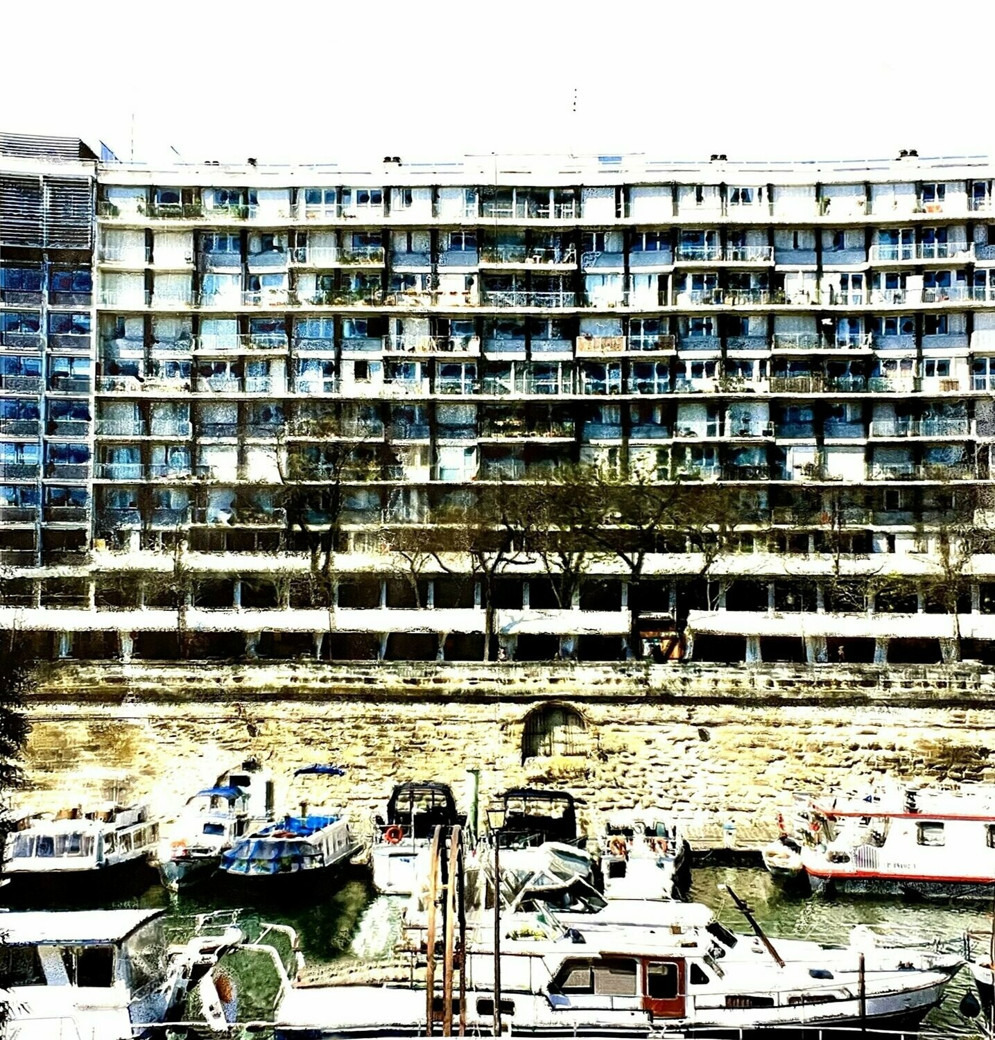 Paris, port de plaisance Bastille