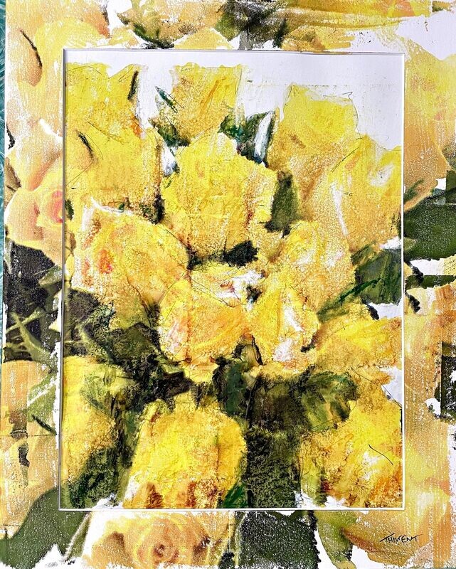 Roses jaunes