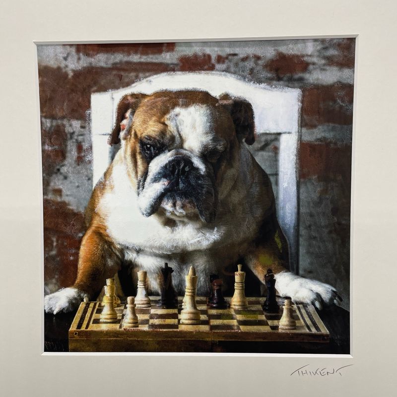 Chien aux échecs