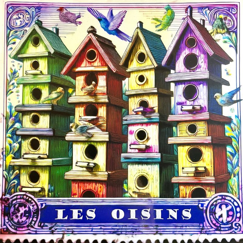 Nichoirs, les Oisins