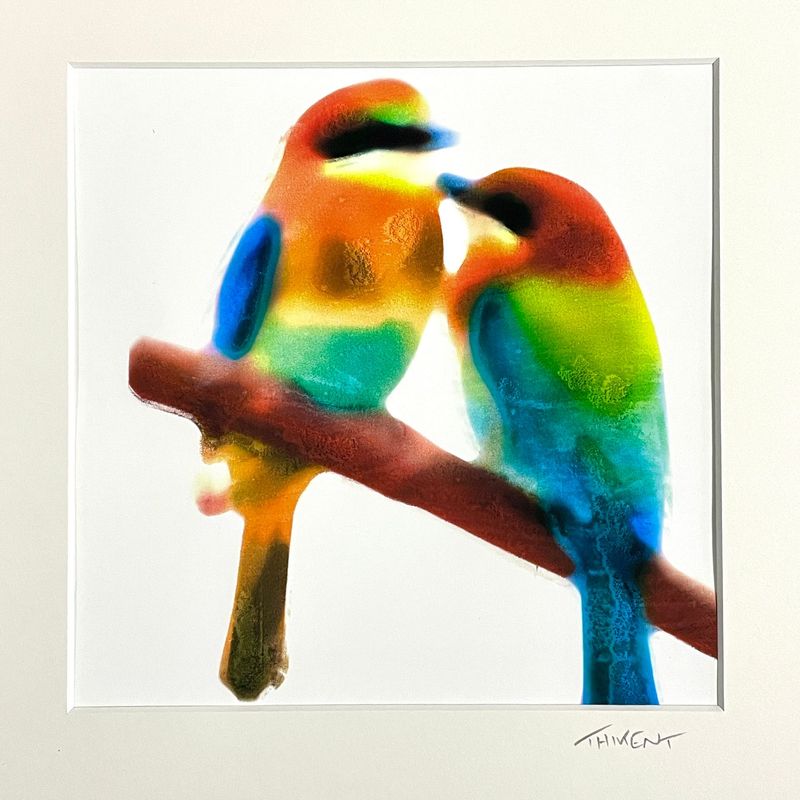 Collection "Birds in love"