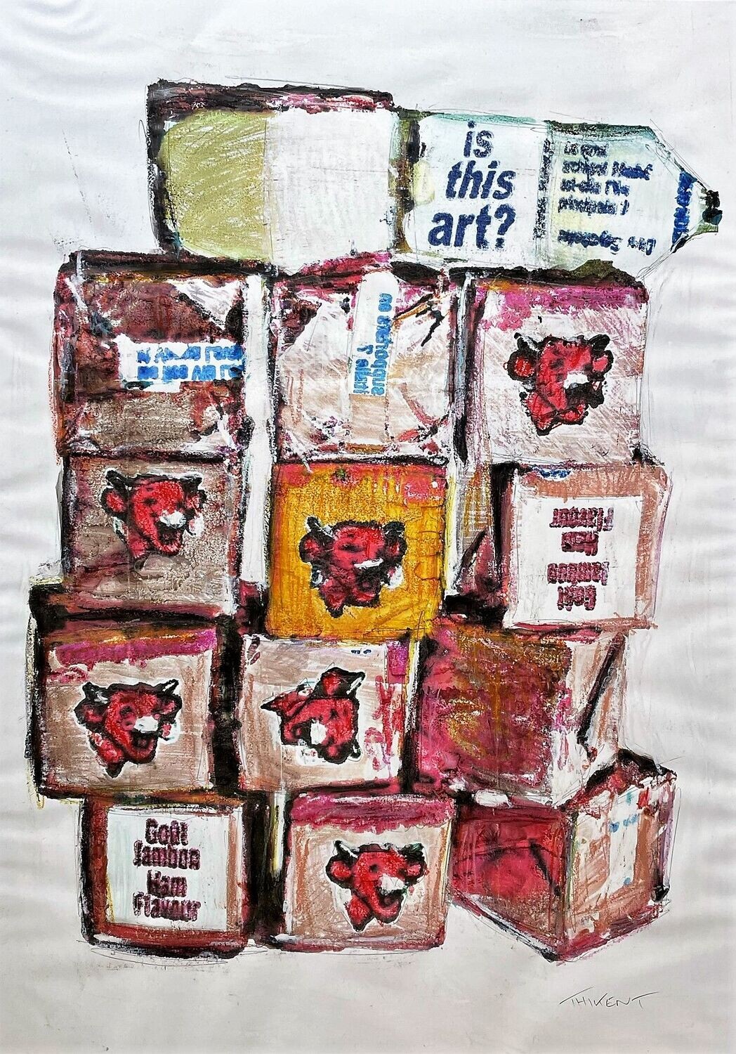 Is this art ? 80x60 cm.