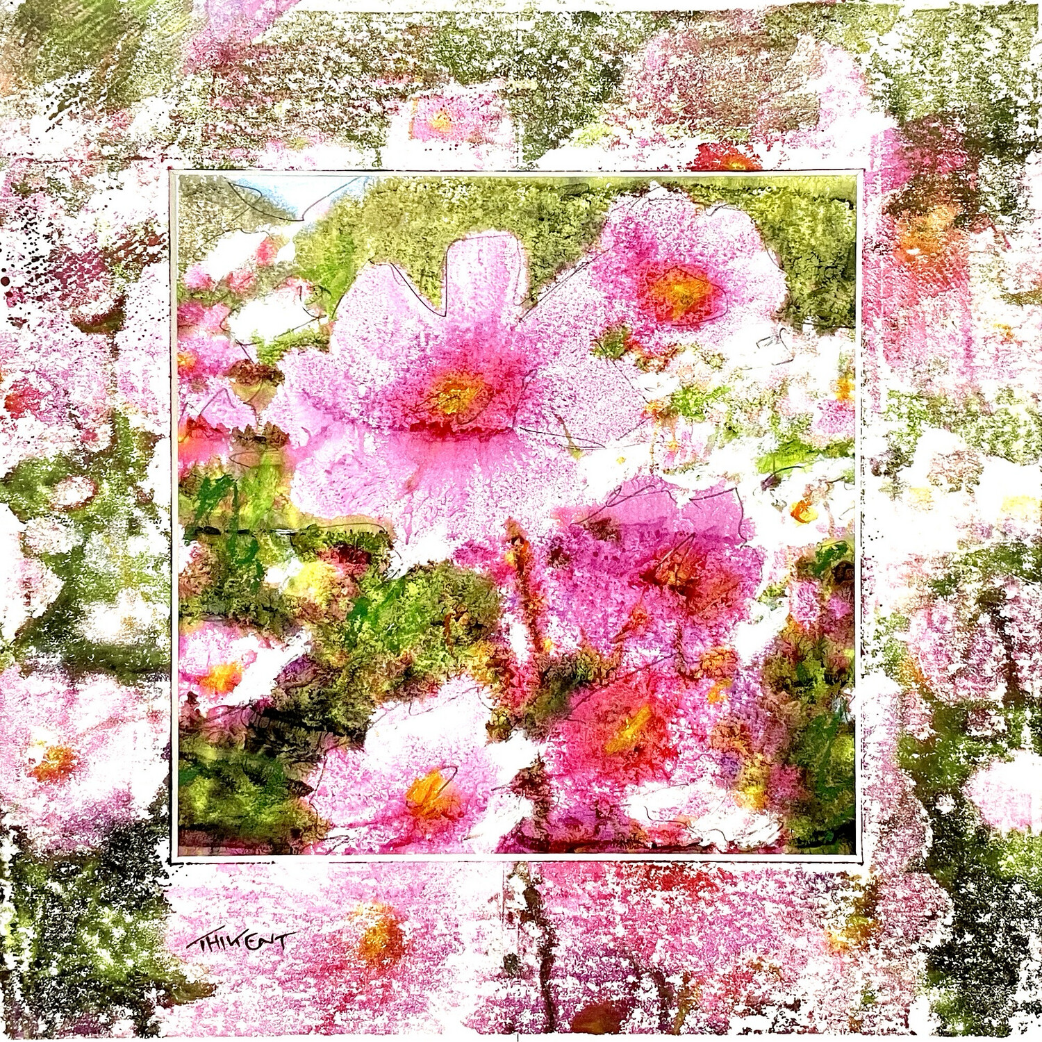 Fleurs roses Fleurs roses