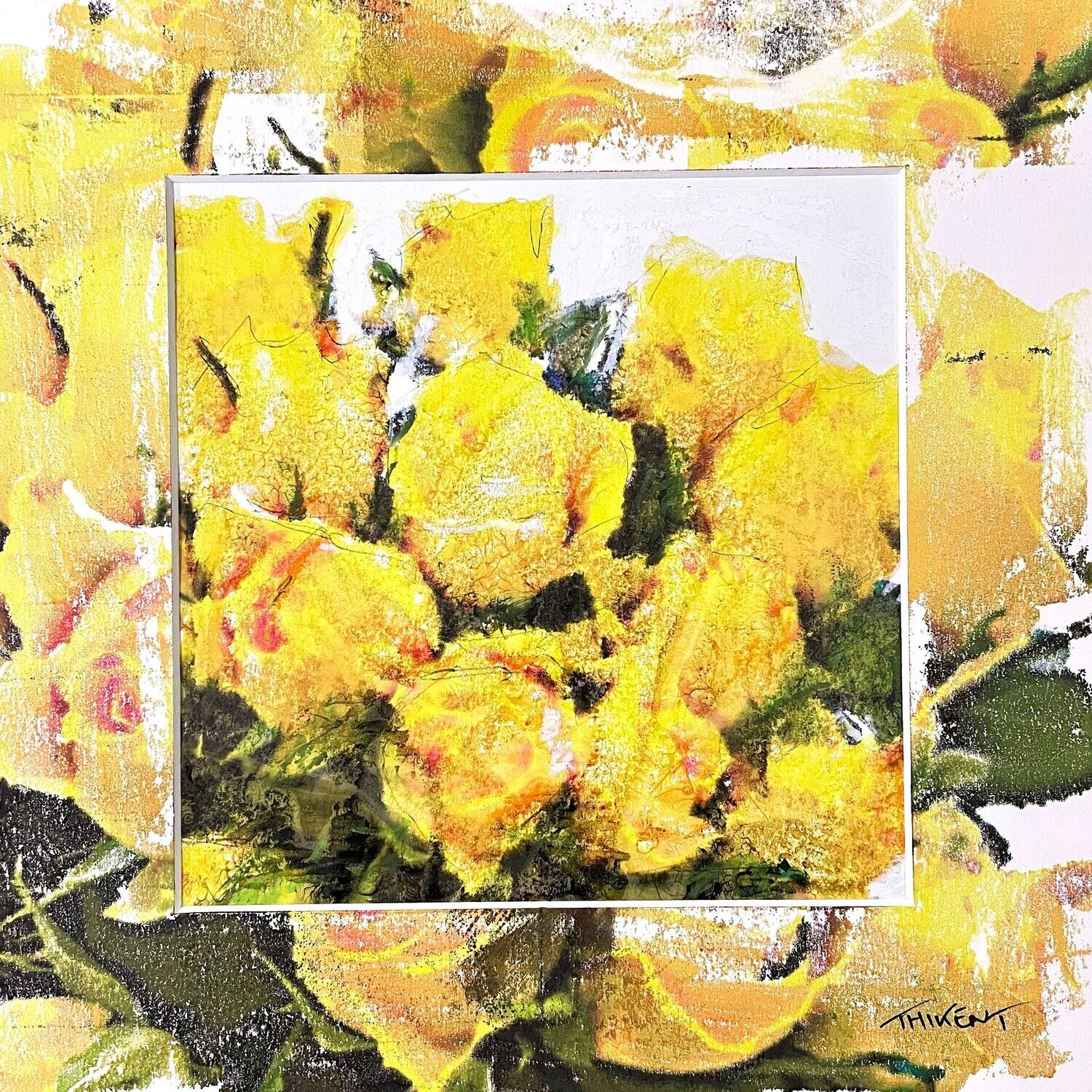 Roses jaunes Roses jaunes