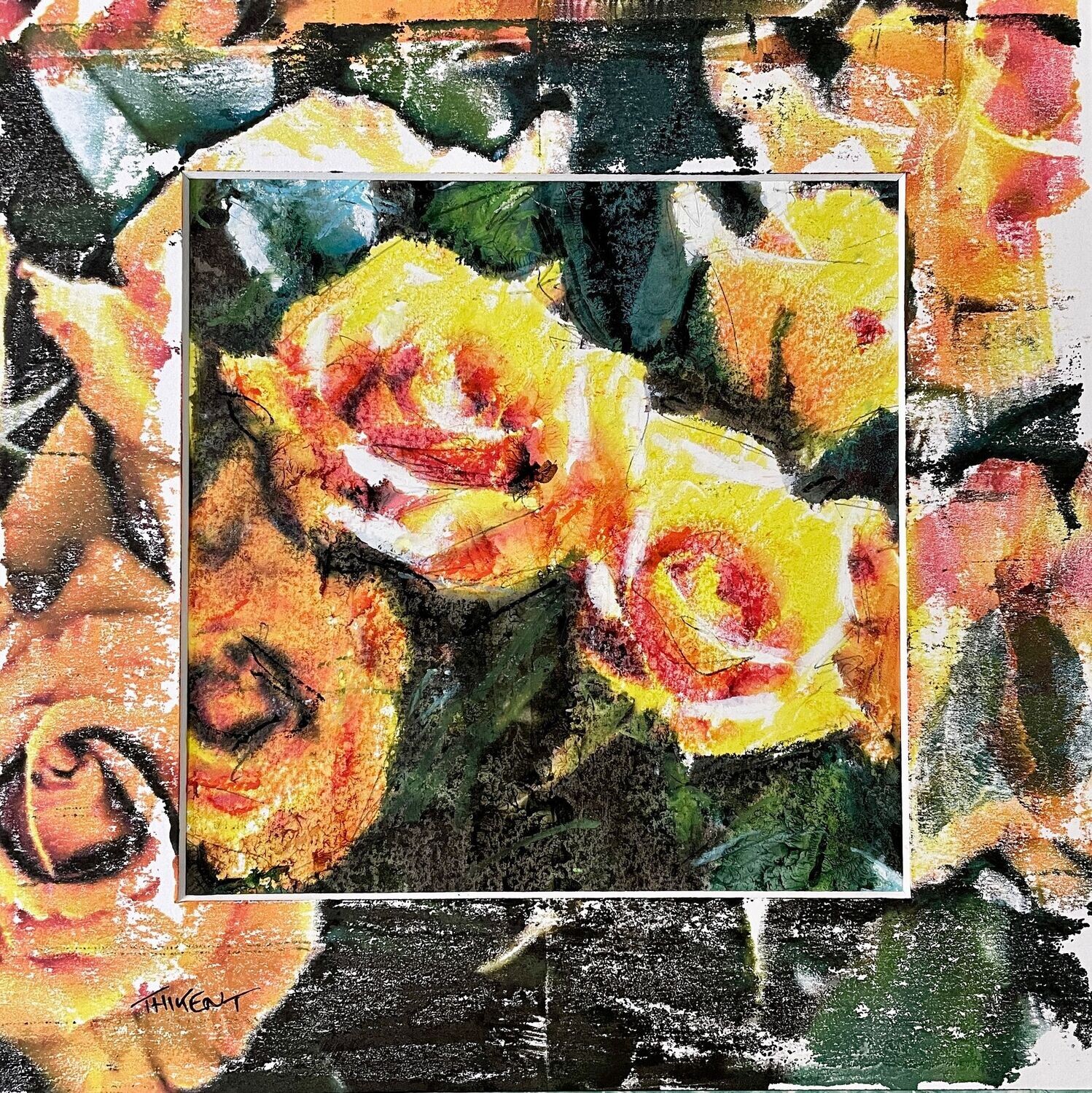 Roses oranges Roses oranges