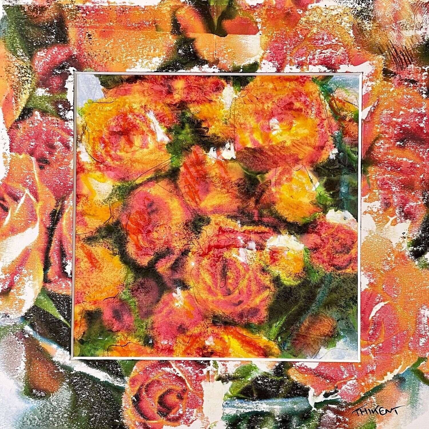 Roses oranges bouquet Roses oranges bouquet