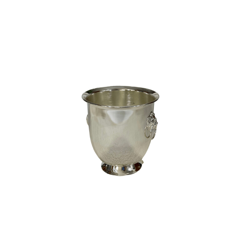 Elegant Champagne Chiller w/ Lion Head Handles