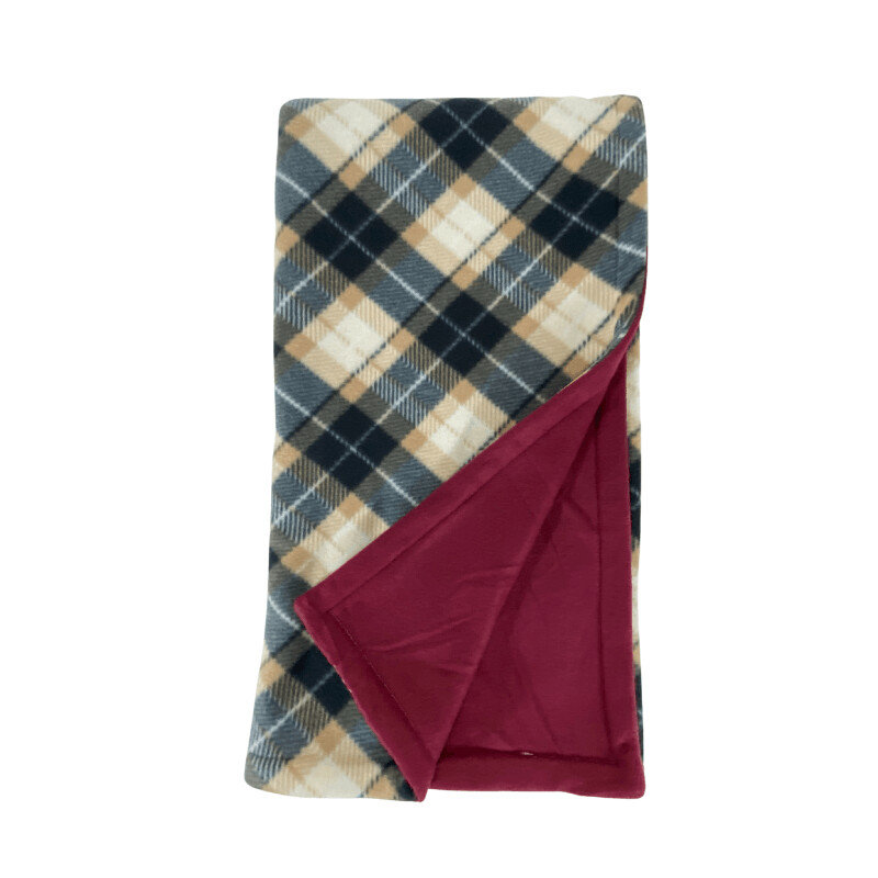 Tan Black Bias Plaid (11/15/21)
Dark Burgundy   Back (L52" x W56")