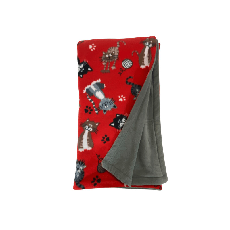 Red Cat w/ Cloudburst on Back (L52" x W56")