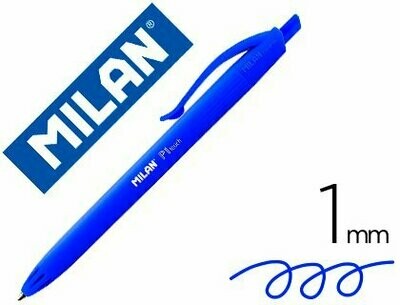 Bolígrafo retráctil AZUL P1 Touch de Milan