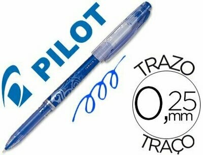 Bolígrafo tinta gel borrable AZUL Frixion de Pilot
