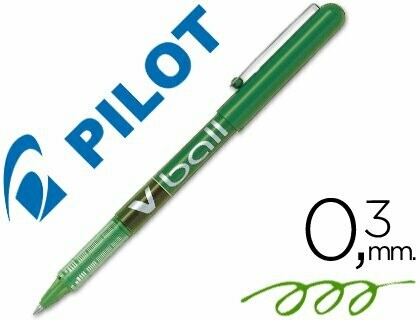 Roller tinta líquida VERDE V-Ball 0,5 de Pilot