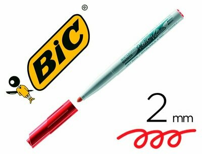 Rotulador pizarra blanca ROJO Velleda 1741 de Bic