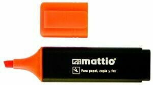 Marcador fluorescente NARANJA de Mattio