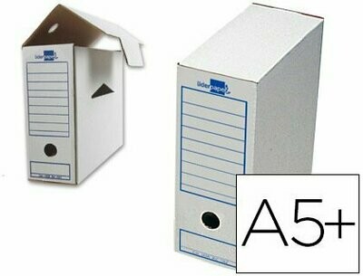Caja archivo definitivo (325 gr) A5+ de Liderpapel