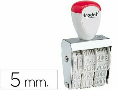 Fechador manual (altura tipo 5 mm) 1020 de Trodat