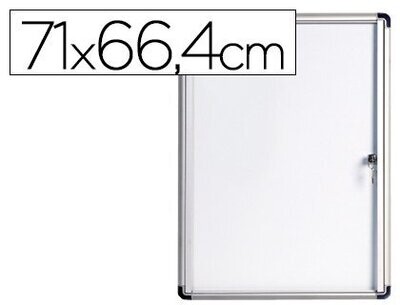 Vitrina anuncios (71x66,4 cm) para interior Bi-Office