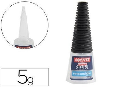 Pegamento instantáneo Super Glue-3 Precisión de Loctite