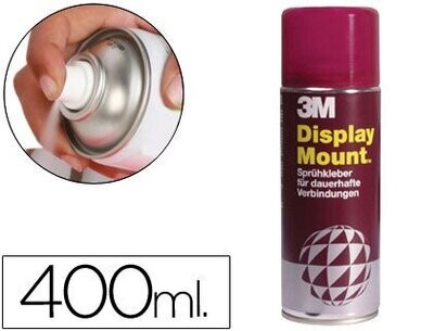 Pegamento spray (400 ml) permanente Display Mount 3M