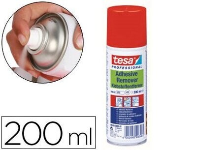 Limpiador de pegamentos (200 ml) en spray de Tesa