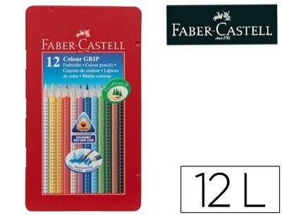 Lápices acuarelables (12 colores) de Faber-Castell