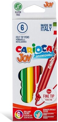 Rotulador escolar (6 colores) Joy de Carioca