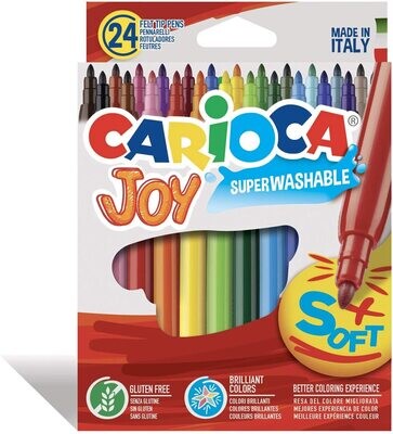 Rotulador escolar (24 colores) Joy de Carioca