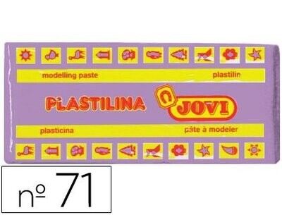 Plastilina mediana (150 gr) LILA de Jovi