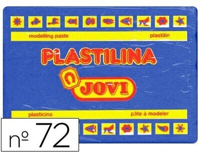 Plastilina grande (350 gr) AZUL OSCURO de Jovi