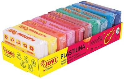 Plastilina pequeña (50 gr) colores surtidos de Jovi