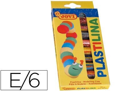 Plastilina en barra (15 gr) 10 colores surtidos de Jovi