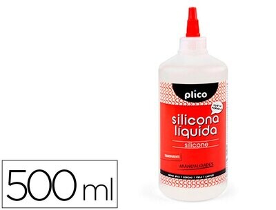 Cola de silicona liquida (500 ml) de Plico