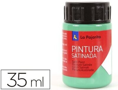 Pintura látex VERDE MANIGUA (35 ml) L-18 de La Pajarita
