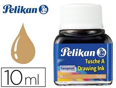 Tinta china (10 ml) SEPIA 523-15 de Pelikan