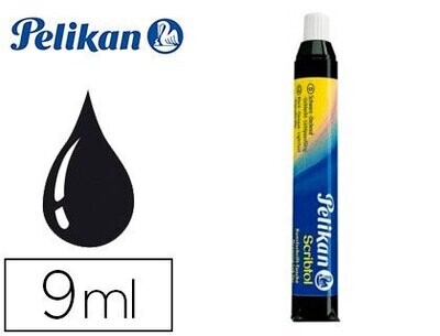 Tinta china (9 ml) NEGRO cargador de Pelikan