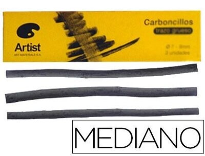 Carboncillo MEDIANO (5-6 mm) de Artist