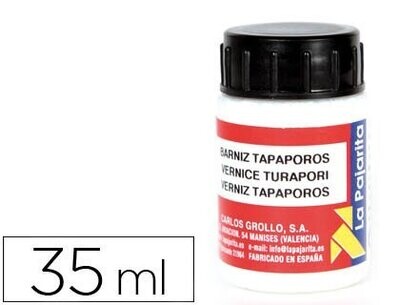 Barniz tapa poros (35 ml) de La Pajarita