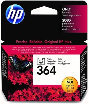 HP 364 Cartucho de tinta original NEGRO PHOTO