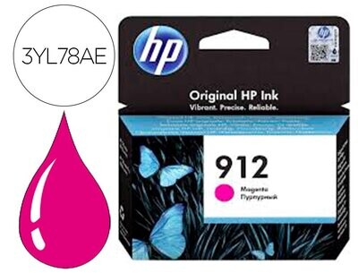 HP 912 Cartucho de tinta original MAGENTA
