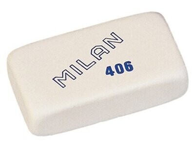 Goma para borrar lápiz grande Milan 406