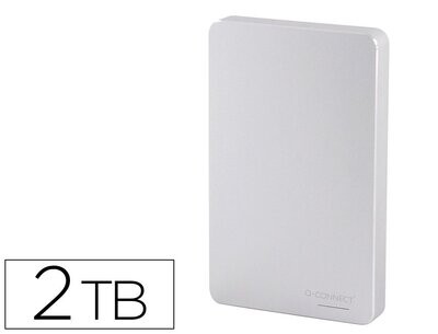Disco duro portátil 3.0 (2 TB) de Q-Connect