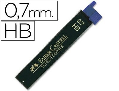 Minas HB (0,7 mm) Super Polymer de Faber Castell