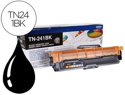 Brother TN241BK Toner láser original para impresoras