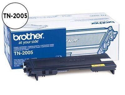 Brother TN2005 Toner láser original para impresoras