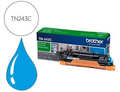 Brother TN243C Toner láser original para impresoras