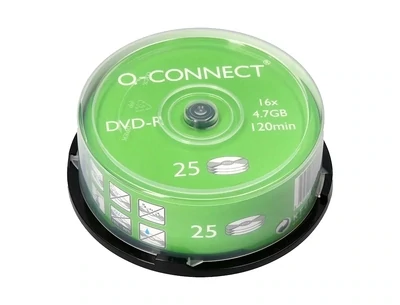 DVD-R (capacidad 4,7 Gb ) de Q-Connect