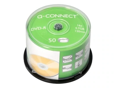 DVD-R (capacidad 4,7 Gb) de Q-Connect