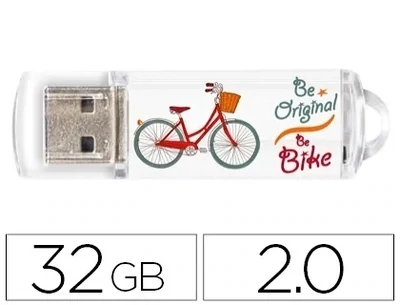 Memoria flash USB 2.0 (32 GB) Bike de Techonetech