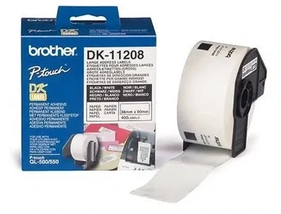 Etiqueta papel térmico (38x90 mm) Brother DK-11208