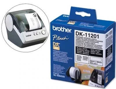 Etiqueta papel térmico (29x90 mm) Brother DK-11201